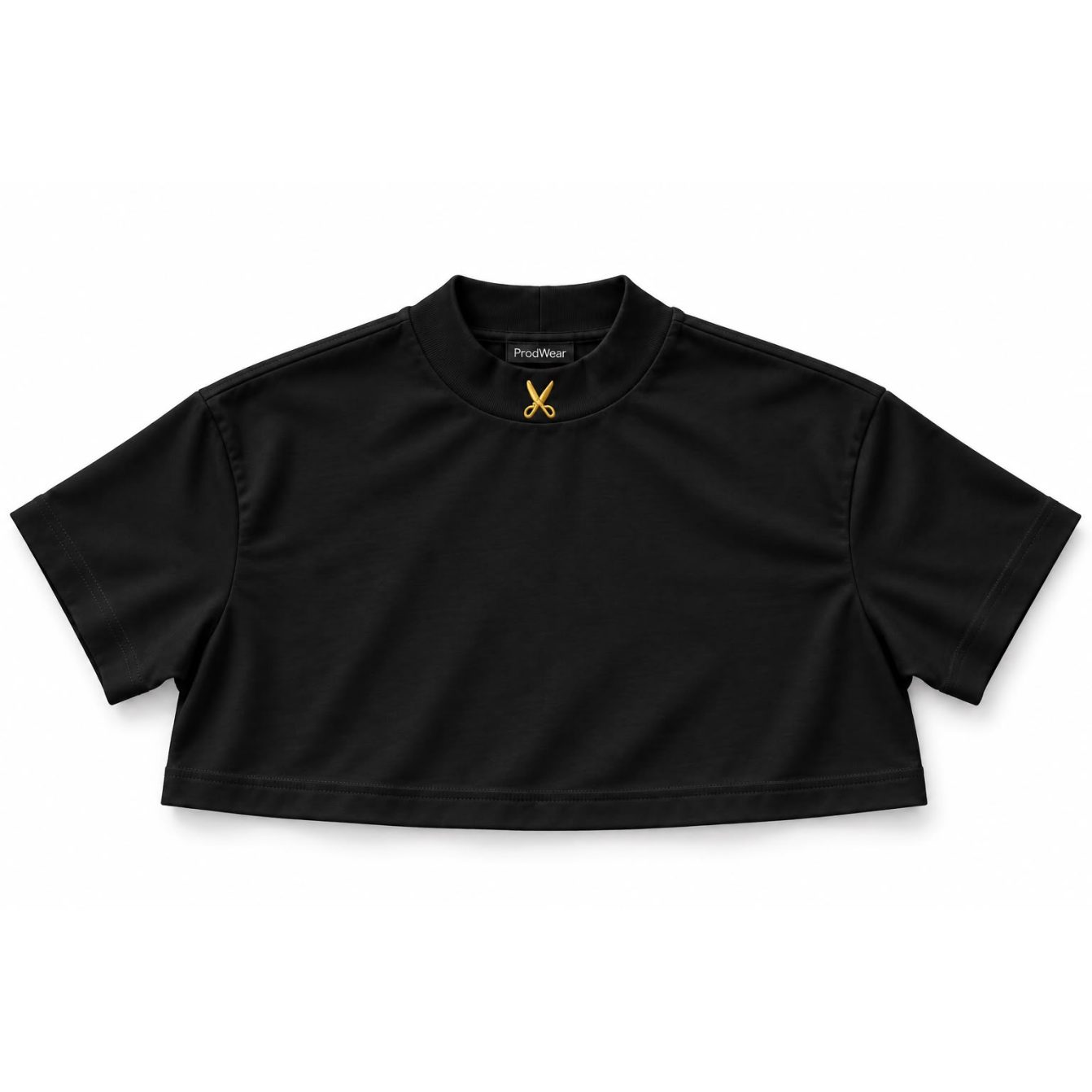 Women Crop top - Black
