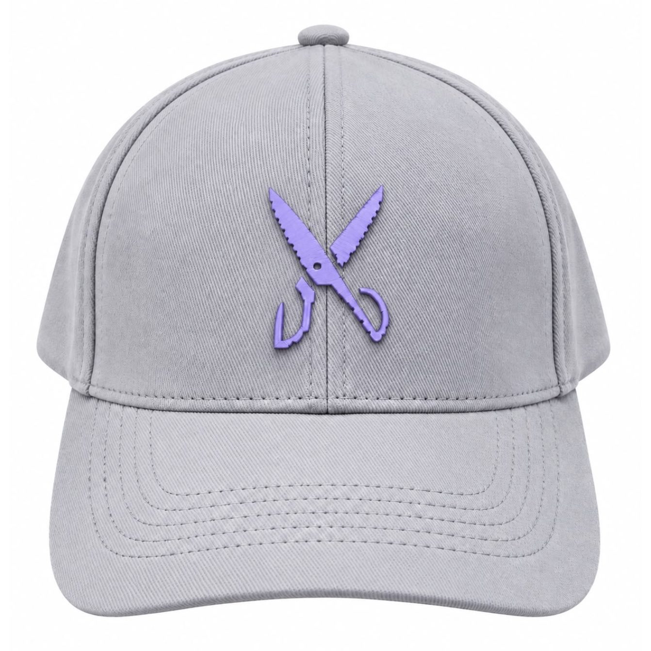 Cap Zigzag - Gray/Purple