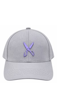 Cap Zigzag - Gray/Purple
