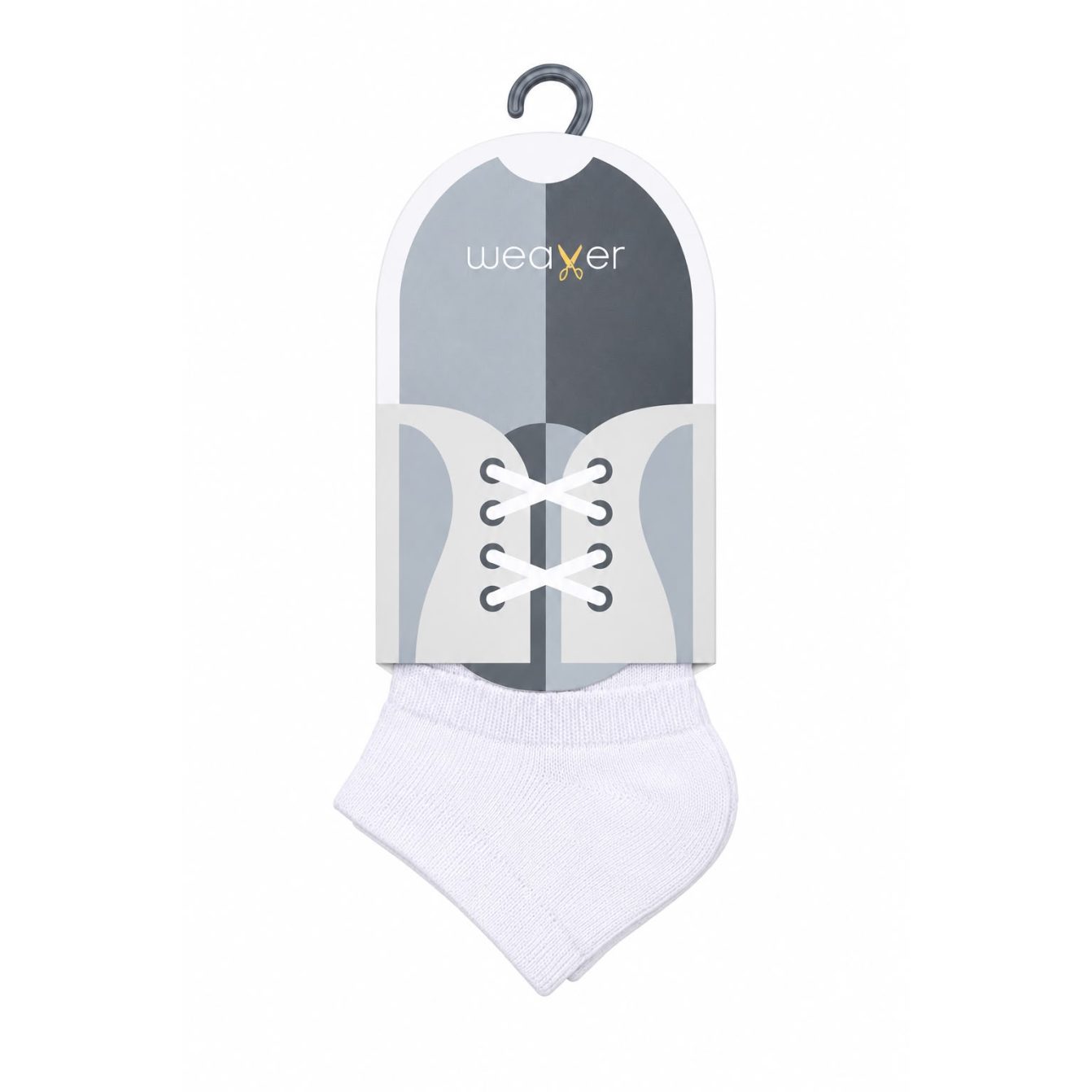 New Ankle Socks - White
