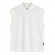 Plain Short Sleeve with Turtleneck - Off white