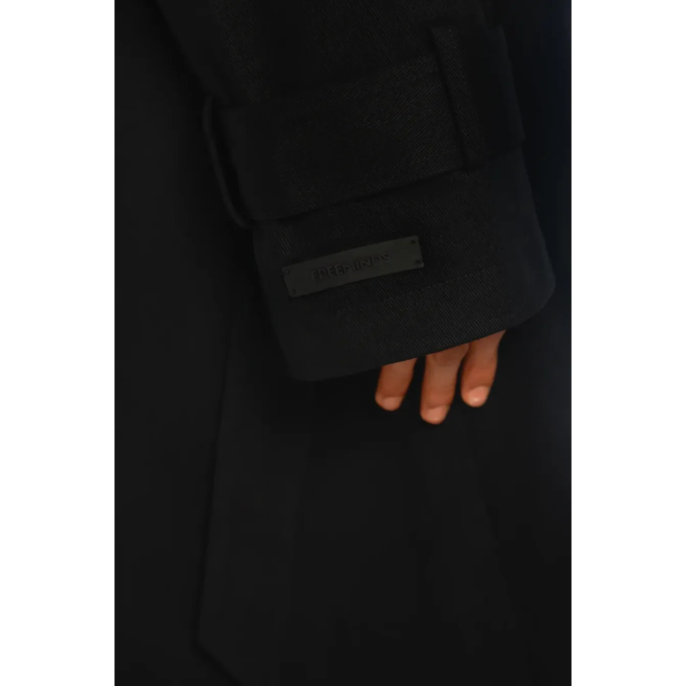Freeminds - Black Trench Coat