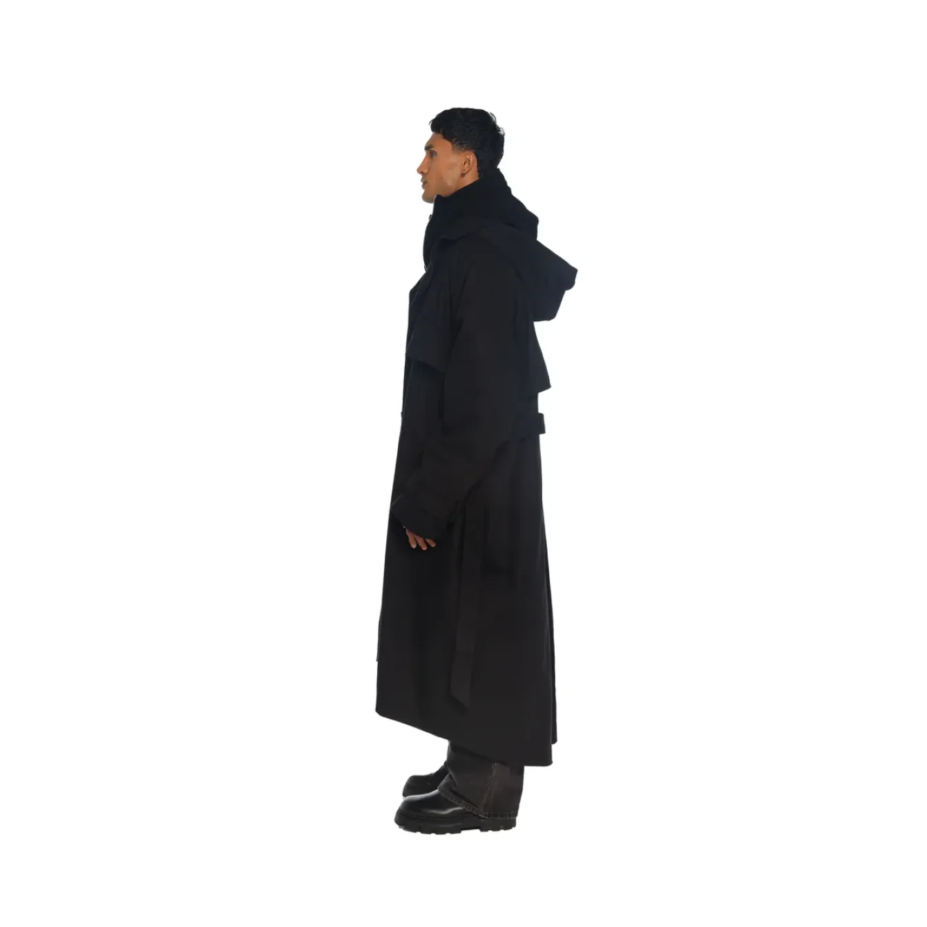 Freeminds - Black Trench Coat