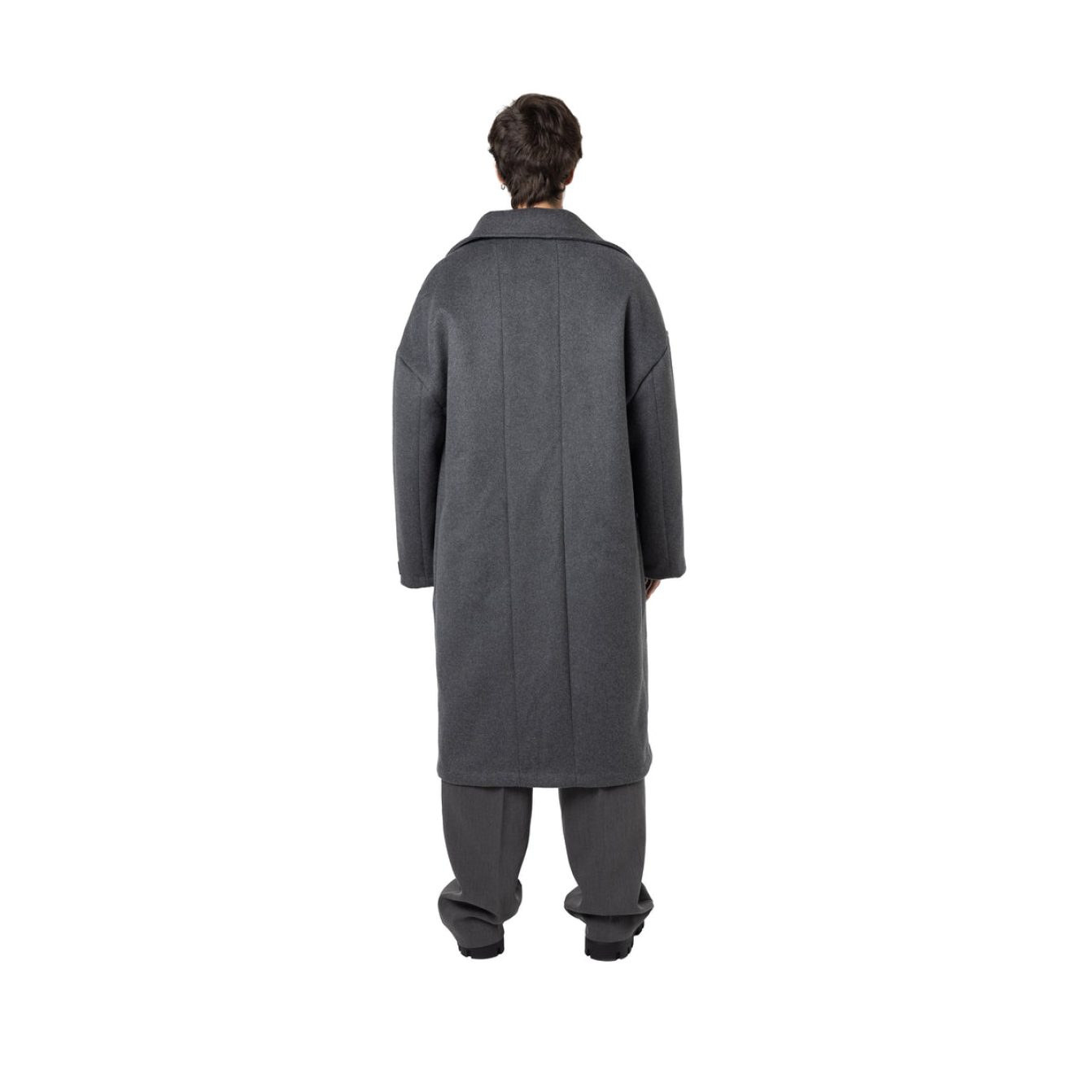 Freeminds - Gray wool trench coat Freeminds - Gray wool trench coat