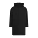 Freeminds - Distressed cotton black parka