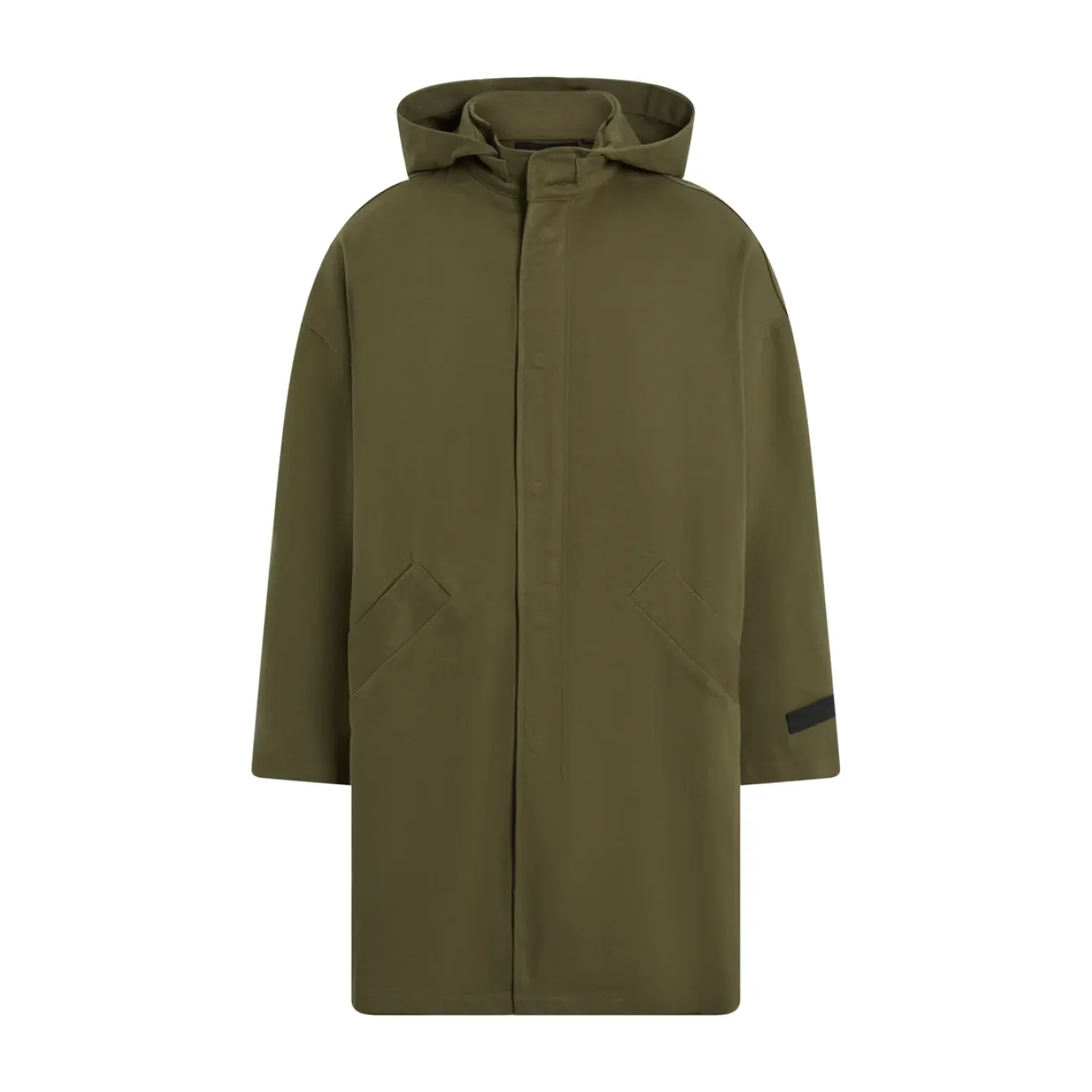 Freeminds - Distressed cotton green navy parka Freeminds - Distressed cotton green navy parka