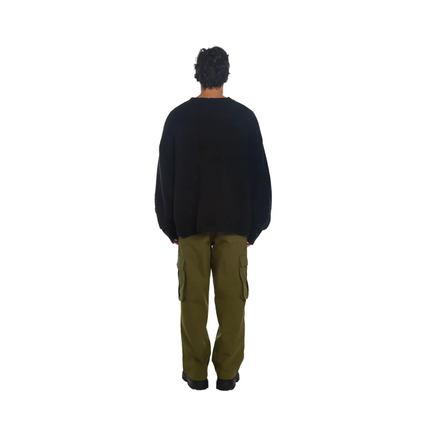 Freeminds - Black Wool Jumper