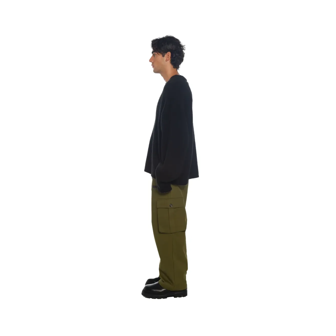 Freeminds - Black Wool Jumper