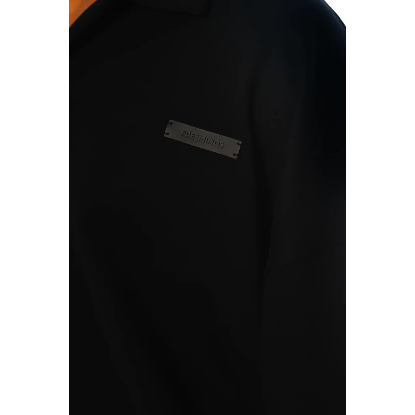 Freeminds Polo Black Sweatshirt Freeminds Polo Black Sweatshirt