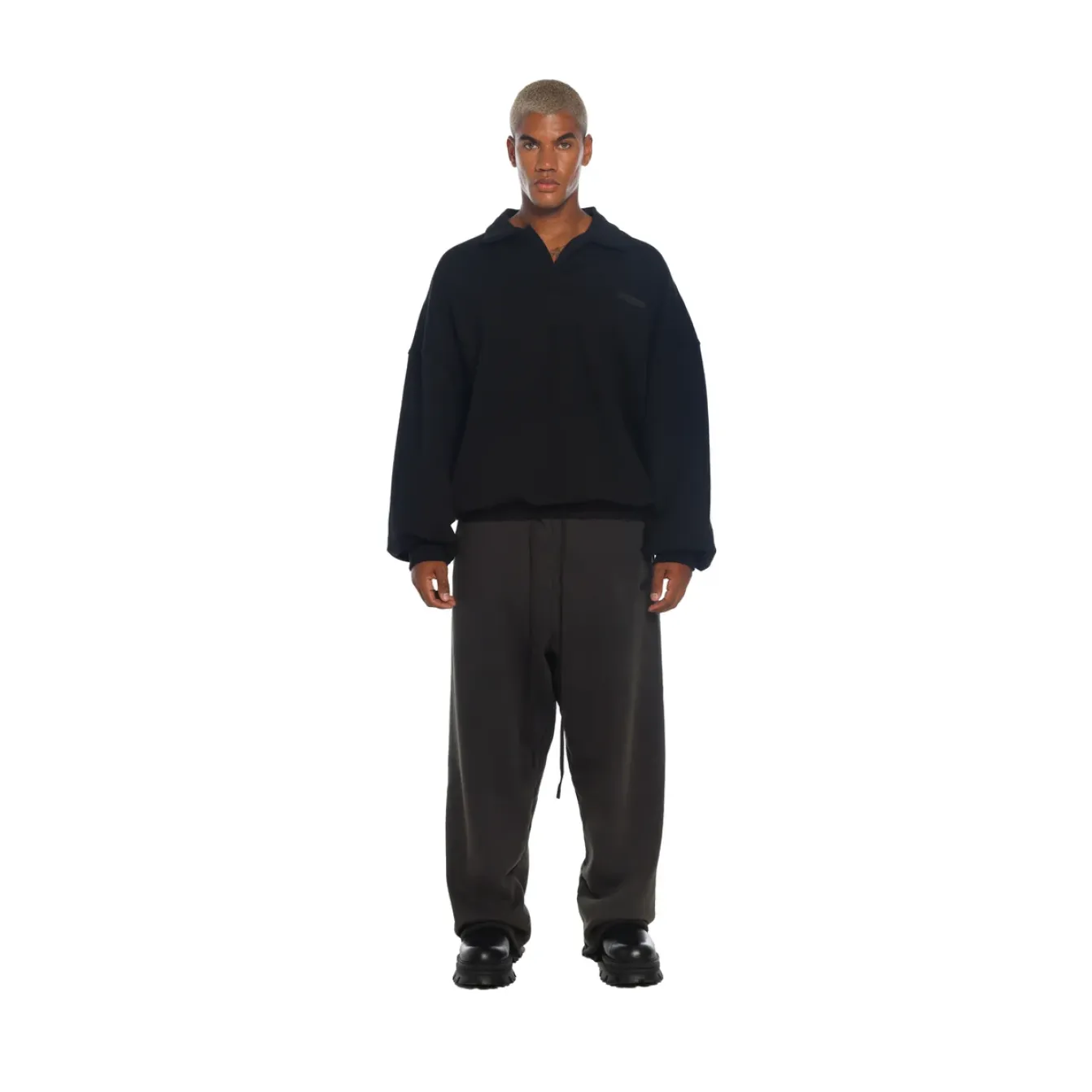 Freeminds Polo Black Sweatshirt Freeminds Polo Black Sweatshirt