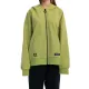 Freeminds - CYBER LIME FLEECE ZIP-UP HOODIE