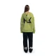 Freeminds - CYBER LIME FLEECE ZIP-UP HOODIE