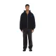 Freeminds Zip Up Washed Black Sweatshirt