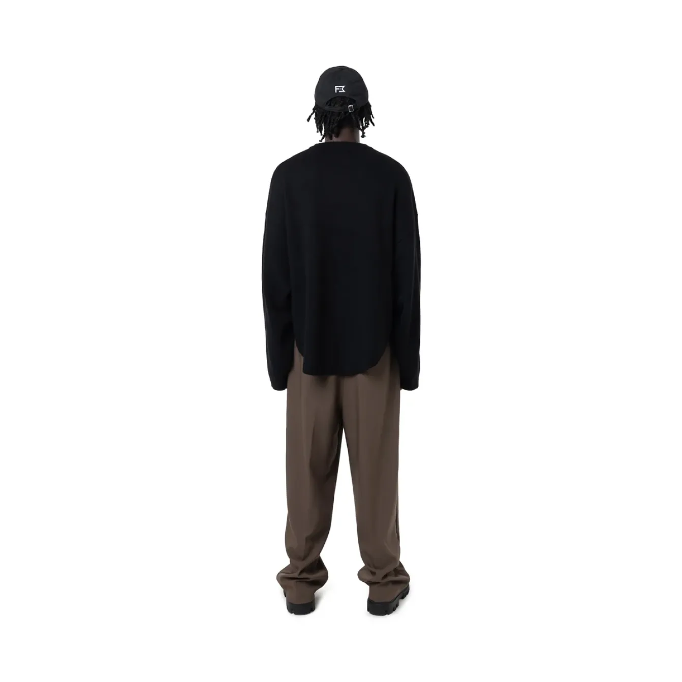 Freeminds - Wide leg brown trouser Freeminds - Wide leg brown trouser