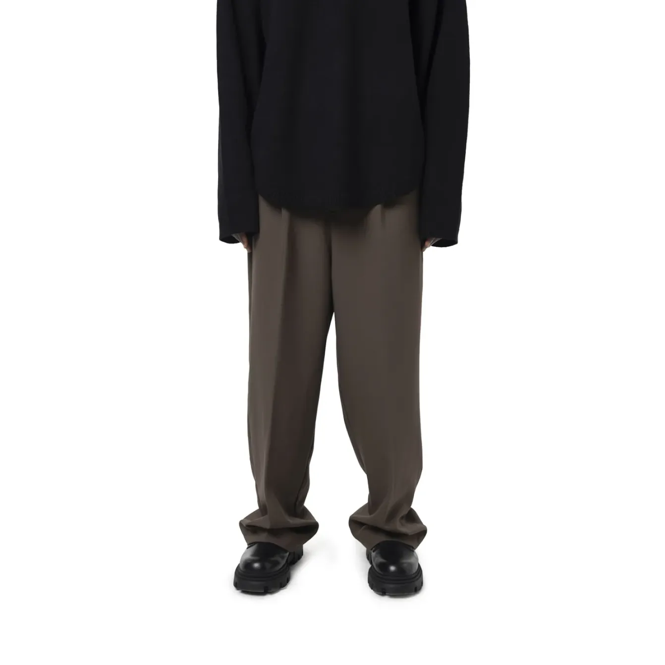 Freeminds - Wide leg brown trouser Freeminds - Wide leg brown trouser