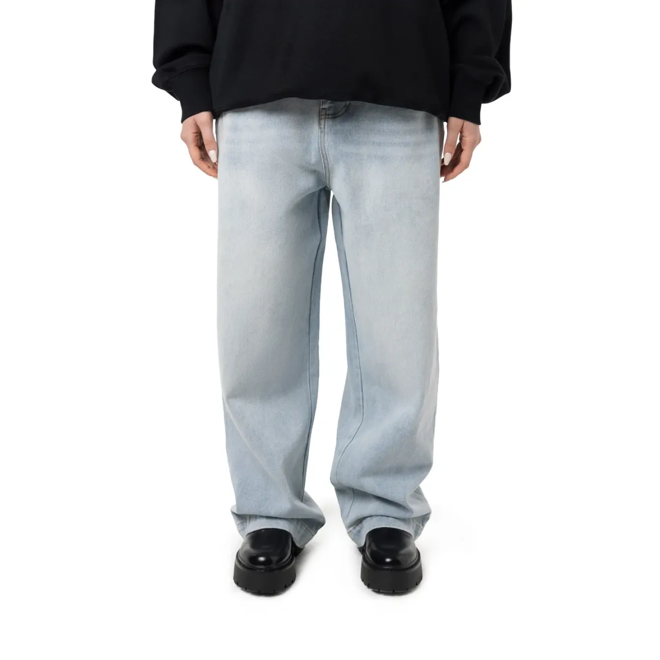 Freeminds Wide leg blue denim Jeans