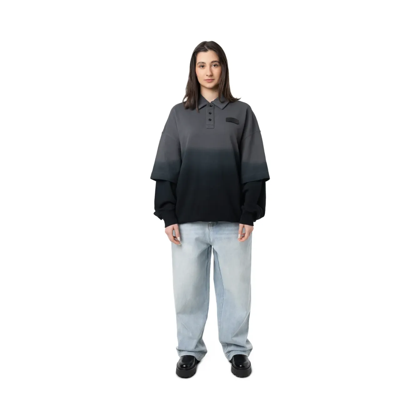 Freeminds Wide leg blue denim Jeans