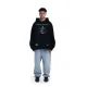 Freeminds - BLACK BOUNDARIES OVERSIZED HOODIE Freeminds - BLACK BOUNDARIES OVERSIZED HOODIE
