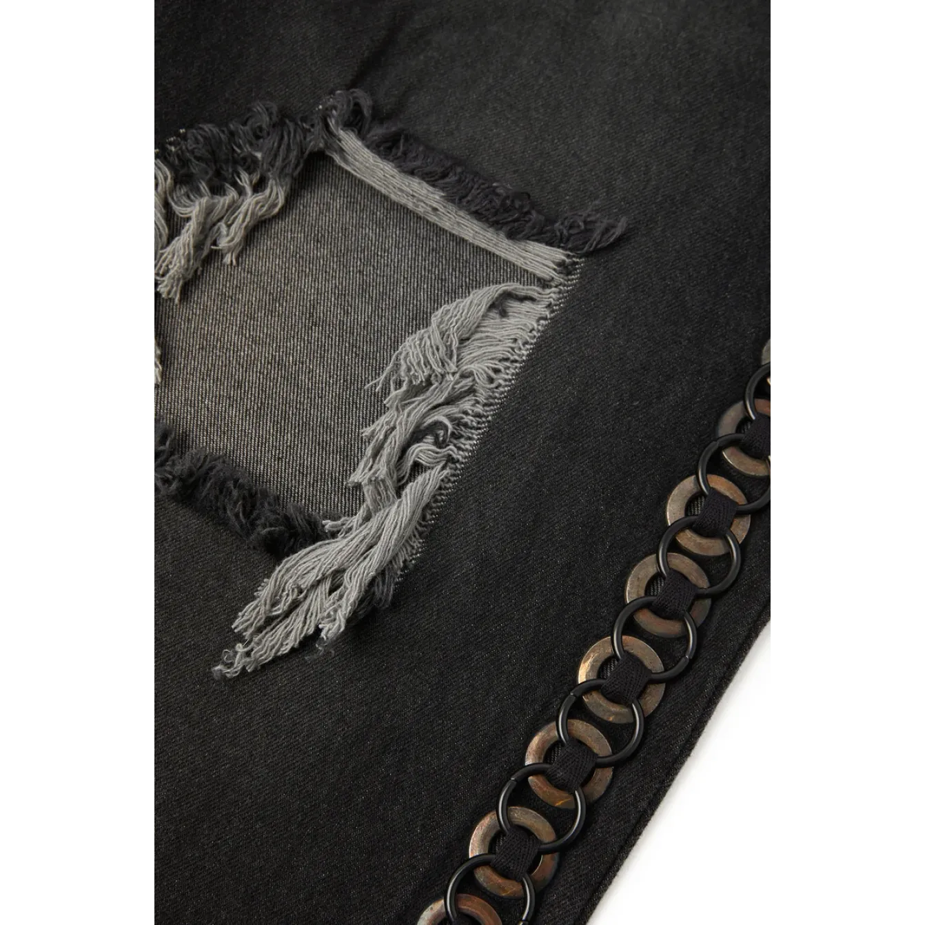 Freeminds Wide leg black denim Jeans Freeminds Wide leg black denim Jeans