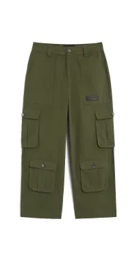 Freeminds - cargo green navy pants
