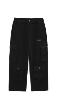 Freeminds cargo black pants