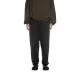 Freeminds - Wide Leg Washed Black Sweatpants