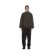 Freeminds - Wide Leg Washed Black Sweatpants