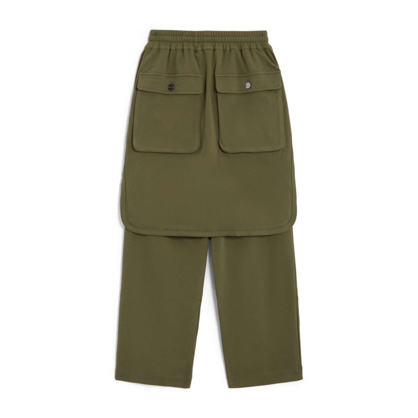 Freeminds - green navy Layered cargo sweatpant Freeminds - green navy Layered cargo sweatpant