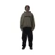 Freeminds - Fleece green navy hoodie