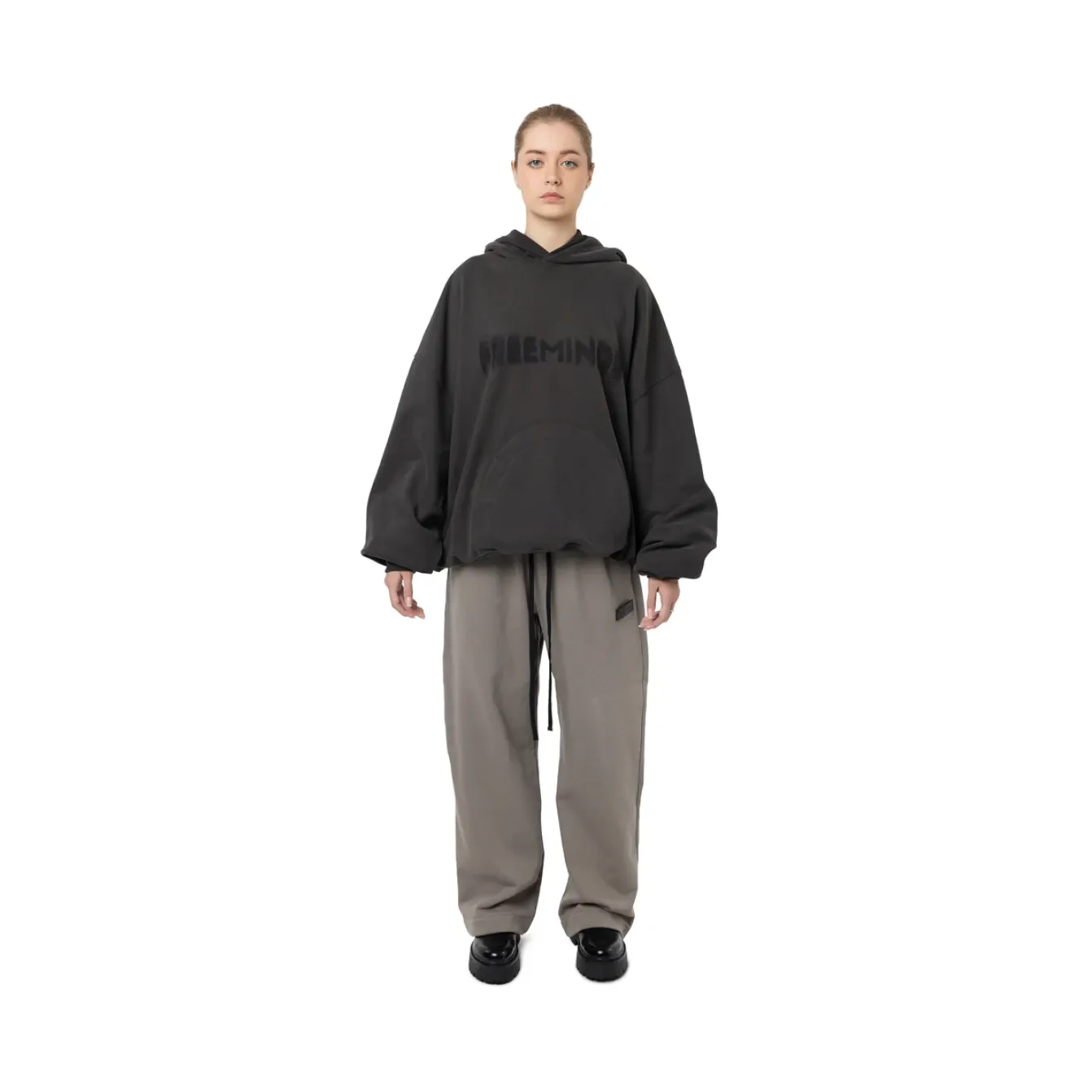 Freeminds - French terry gray sweatpants