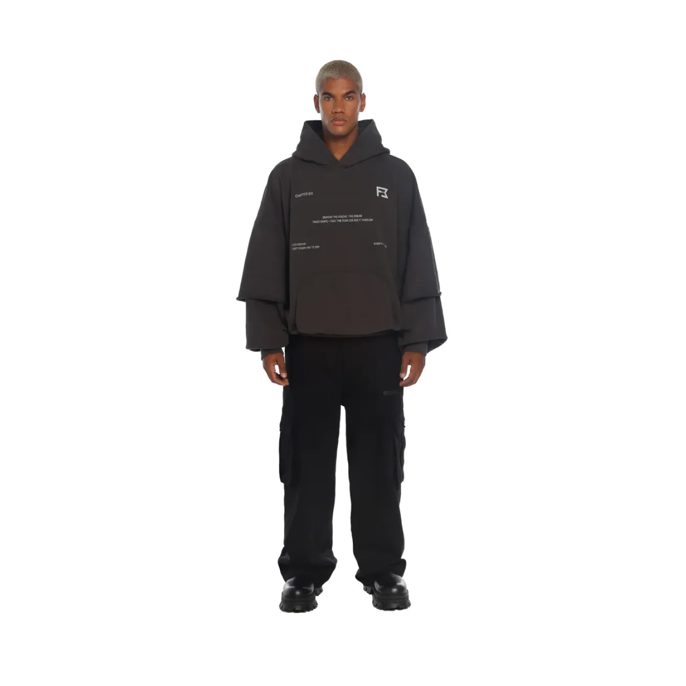 Freeminds - Chapter Six Gray Hoodie Freeminds - Chapter Six Gray Hoodie