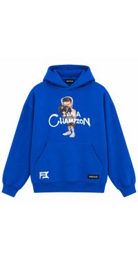 Freeminds - BLUE I AM A CHAMPION OVERSIZED HOODIE