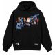 Freeminds - BLACK SELF-RESPECT CLUB OVERSIZED HOODIE