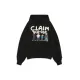 Freeminds - Claim your vibe fleece black hoodie Freeminds - Claim your vibe fleece black hoodie