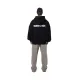 Freeminds - Claim your vibe fleece black hoodie Freeminds - Claim your vibe fleece black hoodie