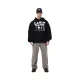 Freeminds - Claim your vibe fleece black hoodie Freeminds - Claim your vibe fleece black hoodie