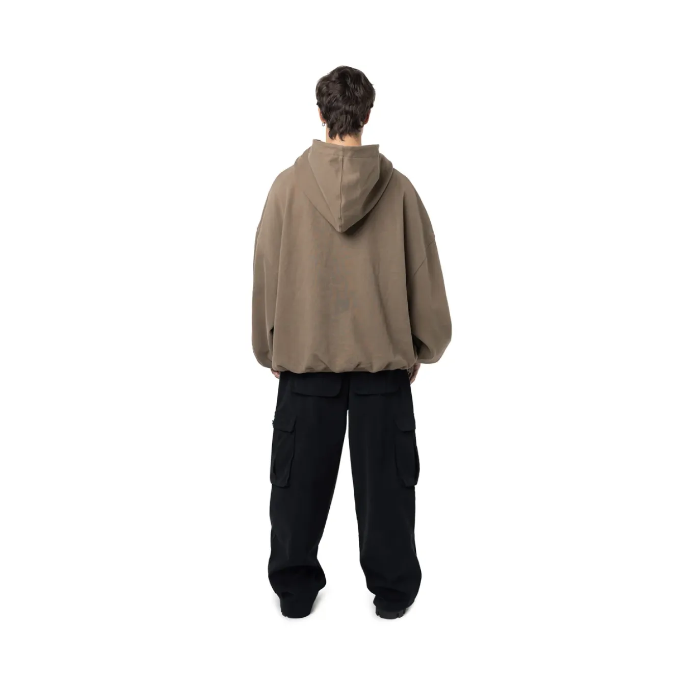 Freeminds - Fleece brown logo hoodie Freeminds - Fleece brown logo hoodie