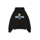 Freeminds - Mindful chill fleece black hoodie Freeminds - Mindful chill fleece black hoodie