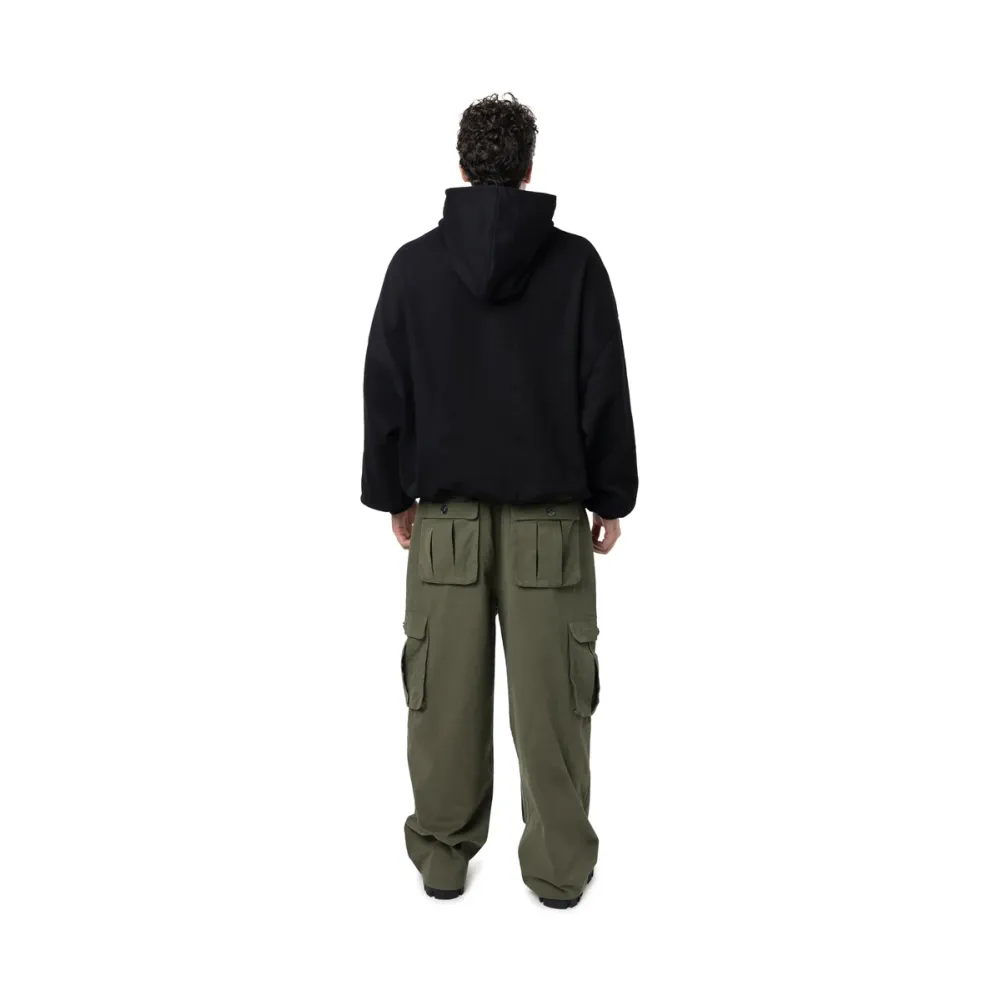 Freeminds - Mindful chill fleece black hoodie