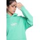 Slotted hoodie - Light green 09