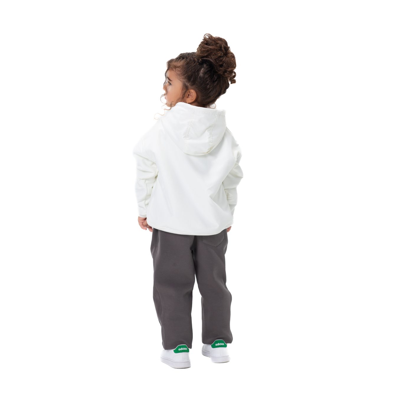 Kids Snowy Hoodie - Off white