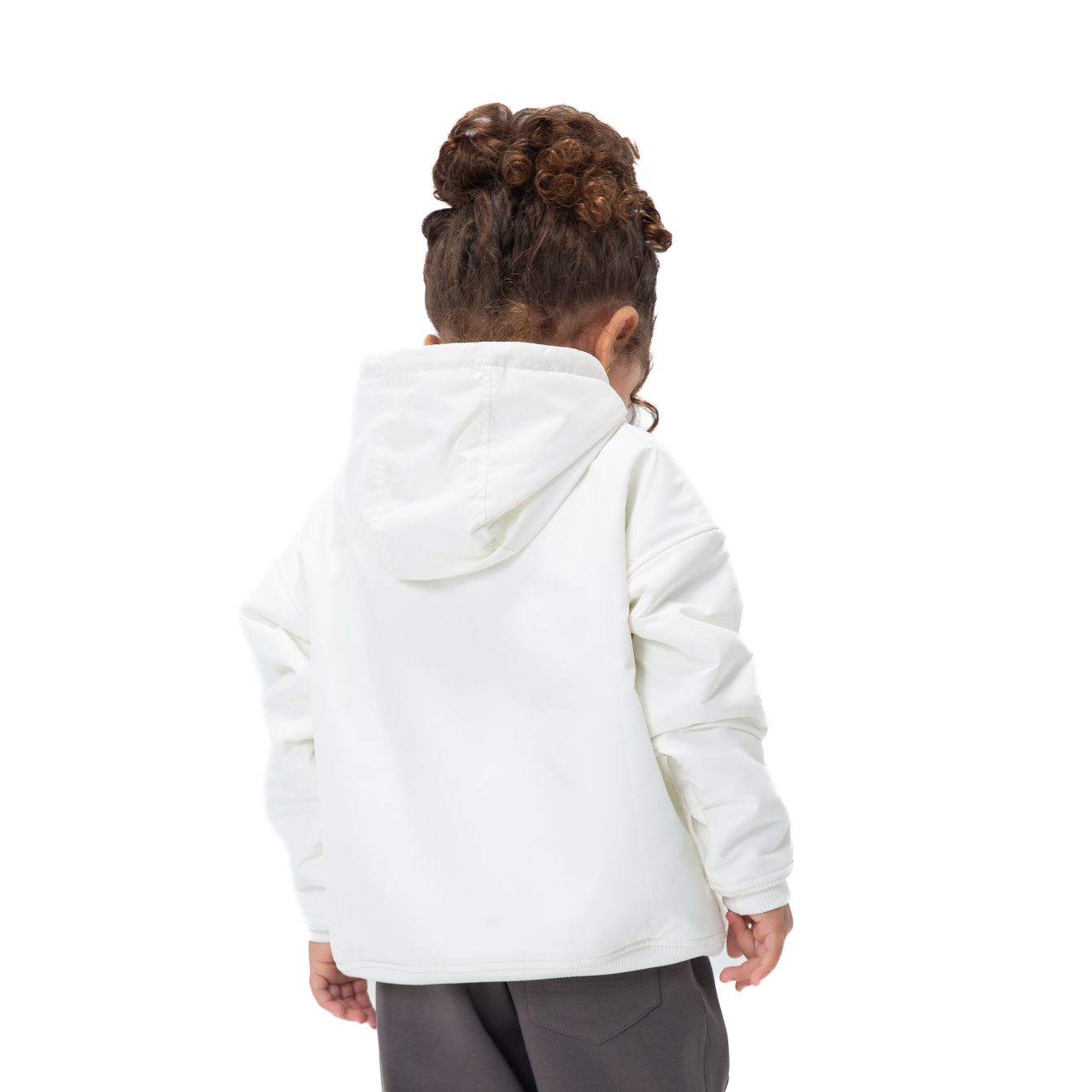 Kids Snowy Hoodie - Off white