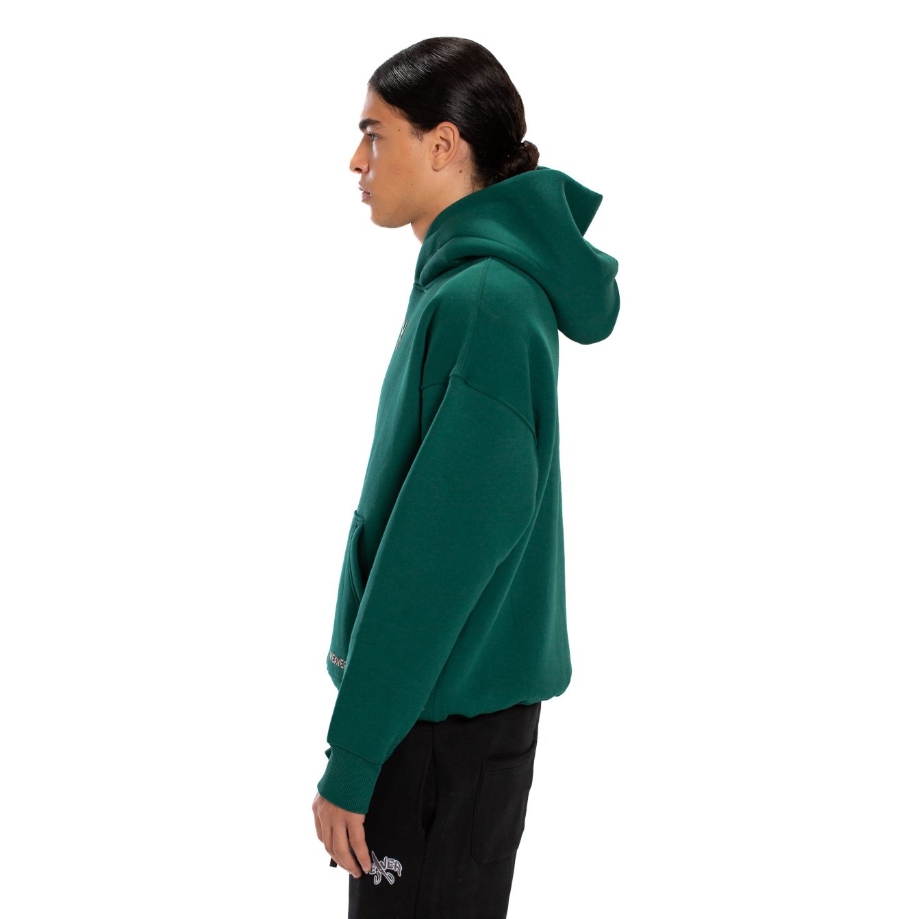 Hoodie Oversize Zigzag - Green