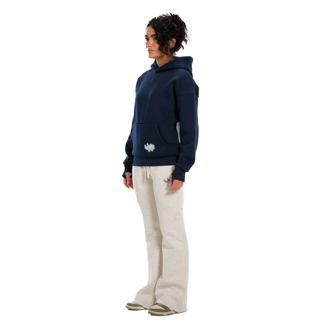 Jeans Hoodie - Navy Blue