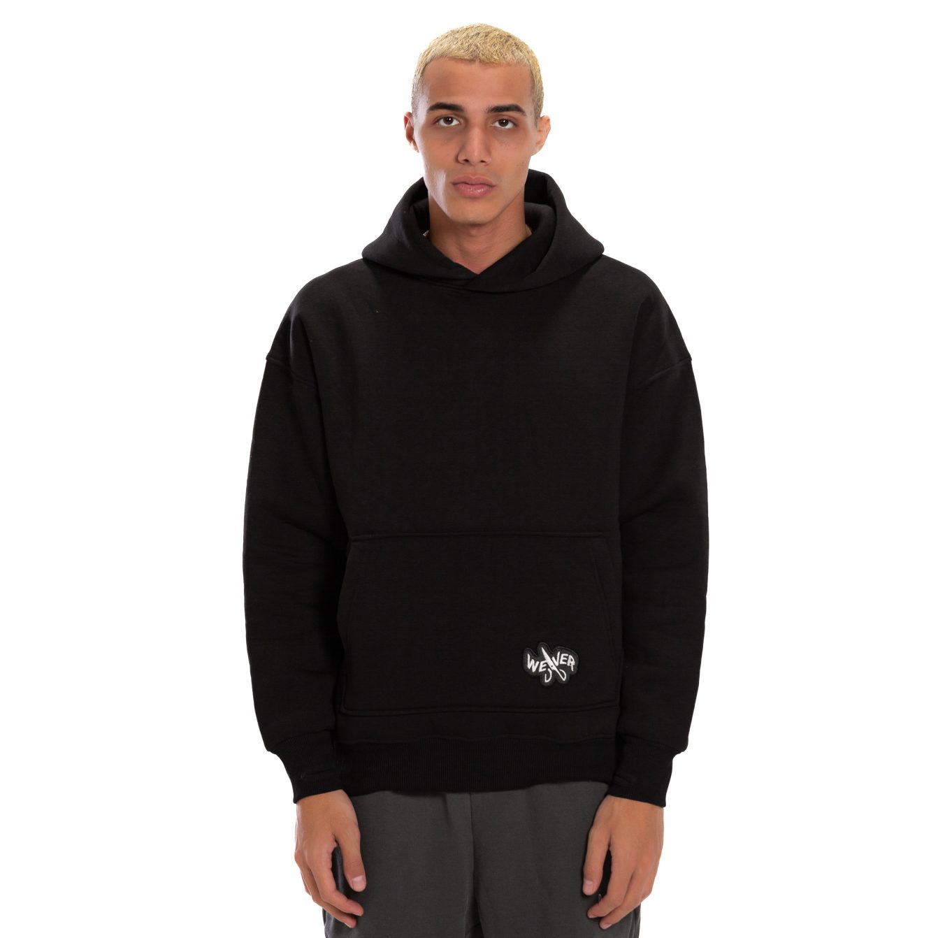 Jeans Hoodie - Black