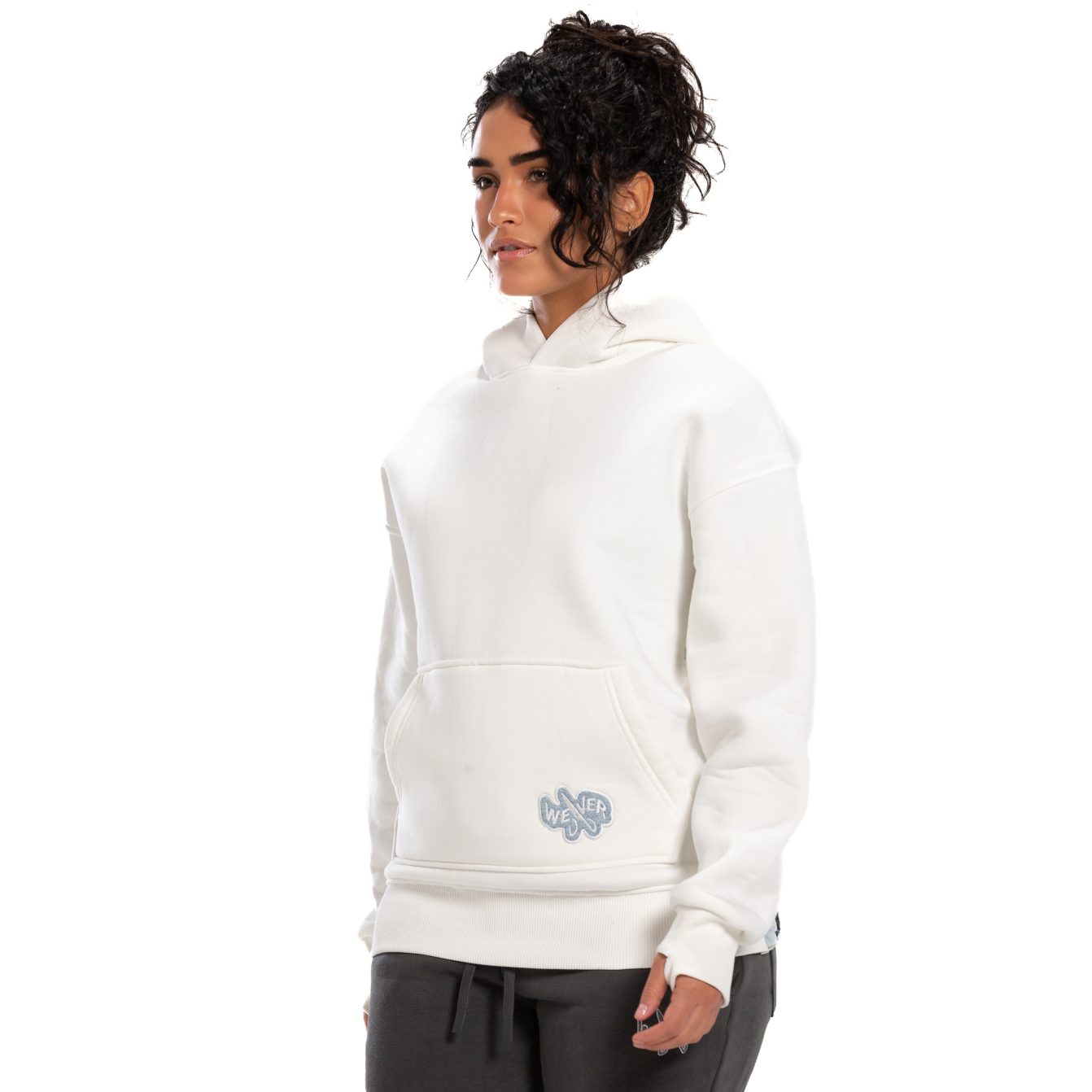 Jeans Hoodie - Off White