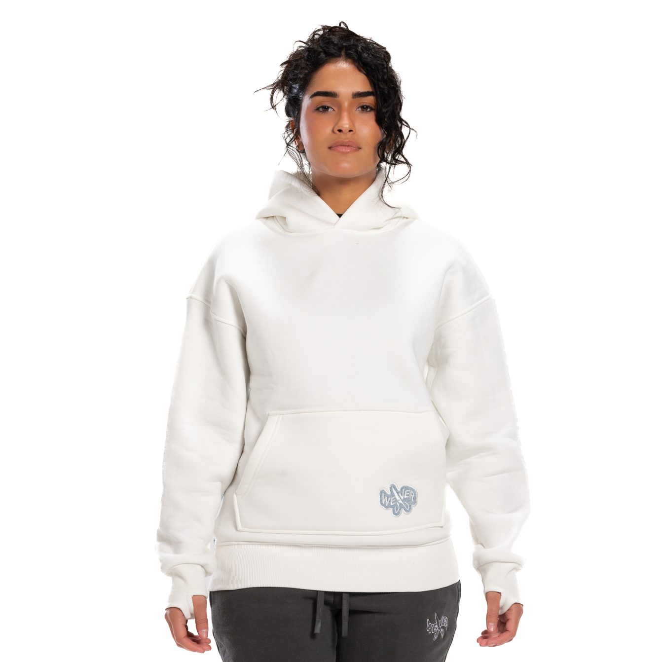 Jeans Hoodie - Off White