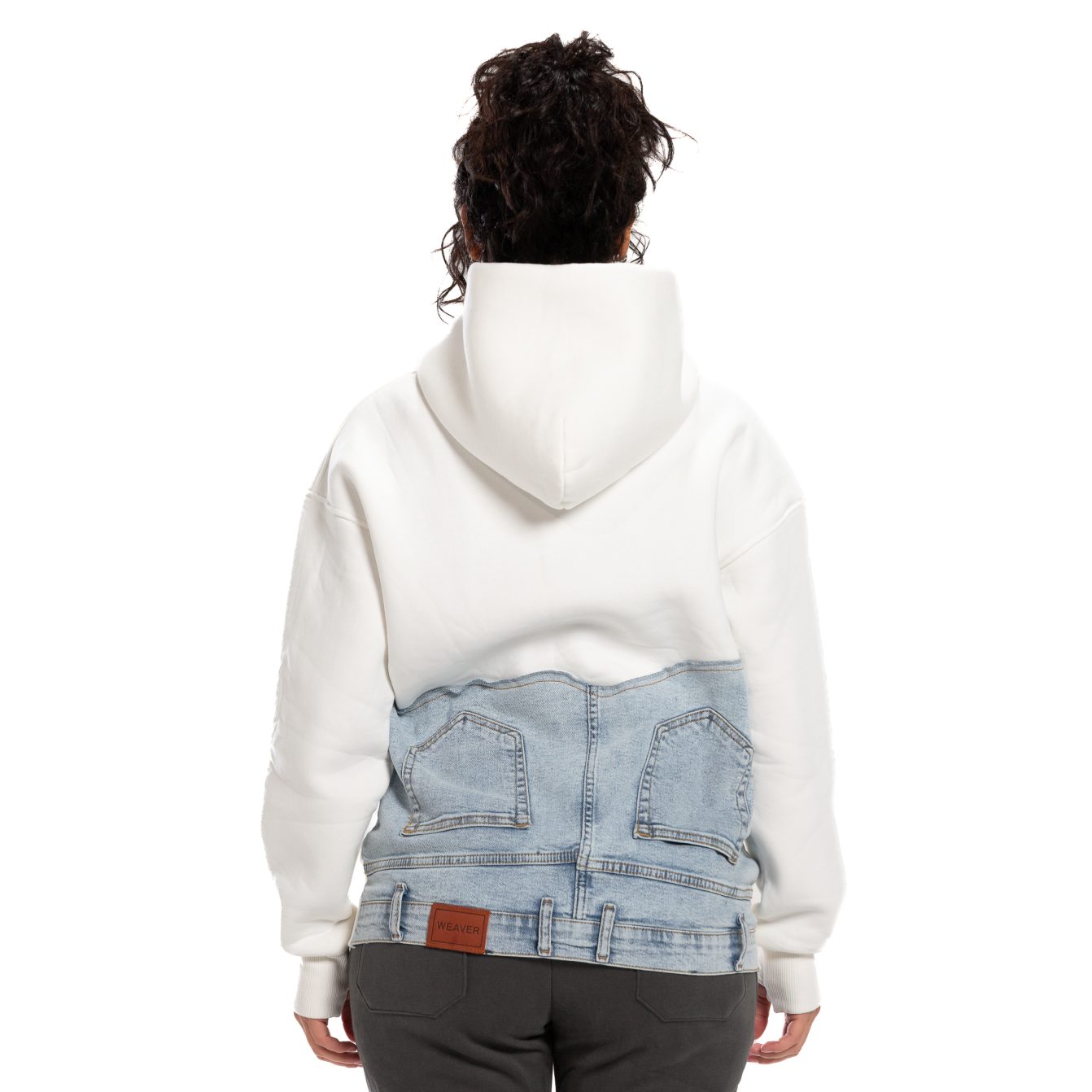 Jeans Hoodie - Off White