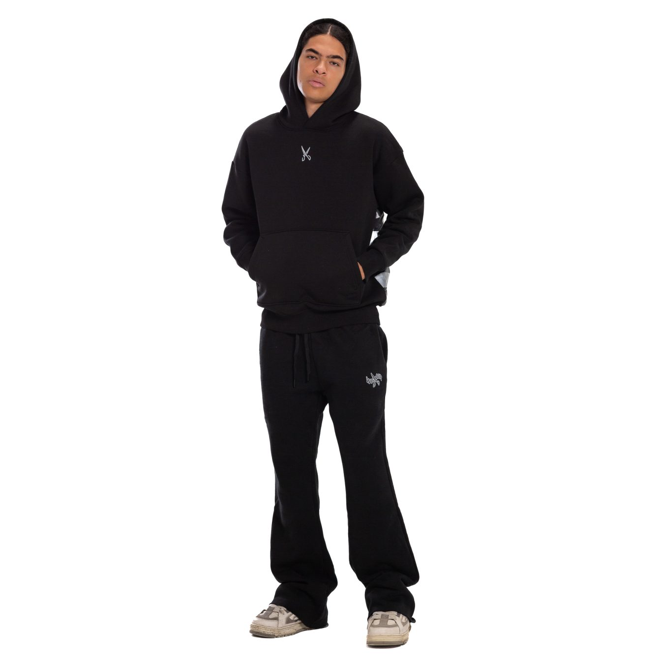 Underground Black /Black Hoodie
