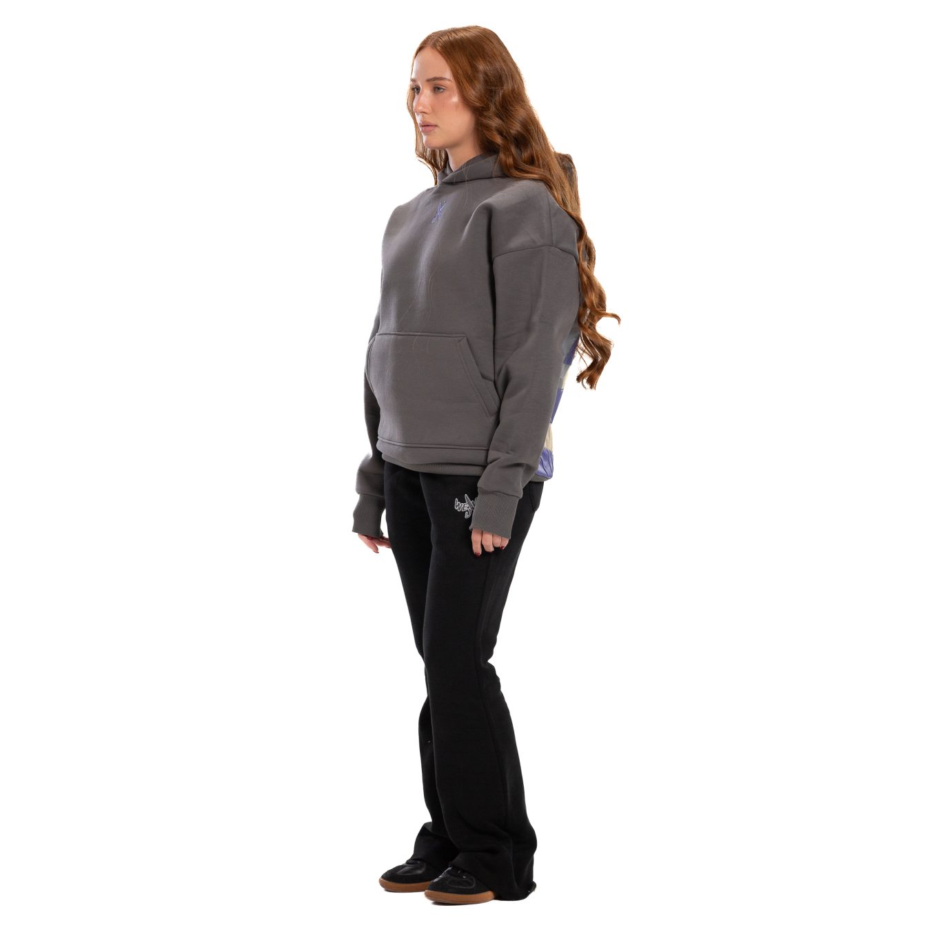 Underground Gray/ purple Hoodie